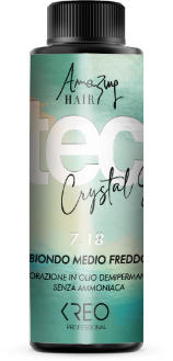 Crystal Glow – 7,18 biondo medio freddo – 60ml