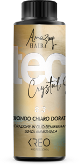 Crystal Glow – 8,3 biondo chiaro dorato – 60ml